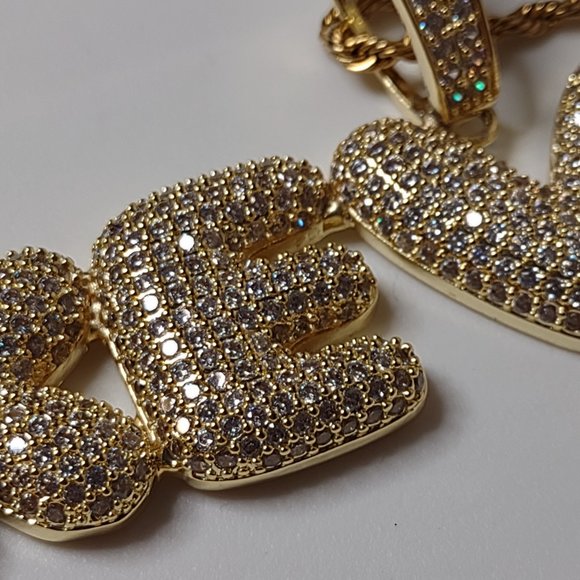 Very Cool Large KEV OG Pendant On 24 Inch Chain - Picture 4 of 16